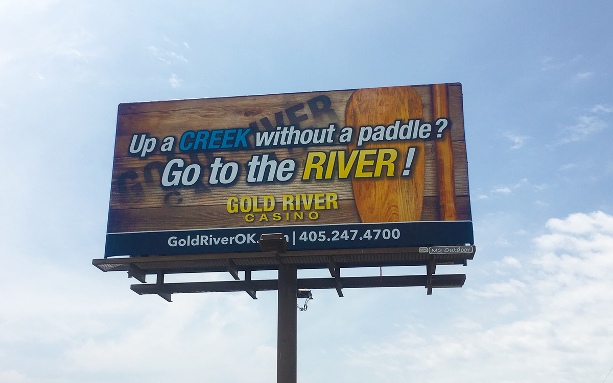 Golf River Casino Billboard